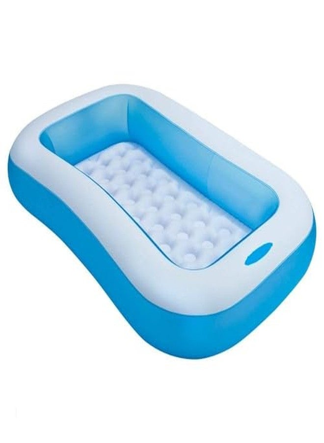 GONIPIMI Swimming Pool for Kids | Inflatable Sunset Glow Round Colourful Ring Baby Pool Portable Baby Bath tub | Indoor & Outdoor Swimming Pool for Kids (Multi Color) (65 inch 5.5ft) - Image 1